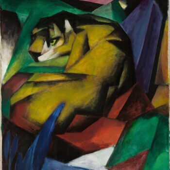 Franz Marc - The tiger