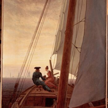 Friedrich, Caspar David - On a Sailing Ship
