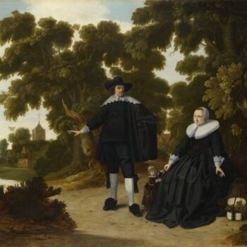 G. Donck - Portrait of Jan van Hensbeeck, his Wife and a Child