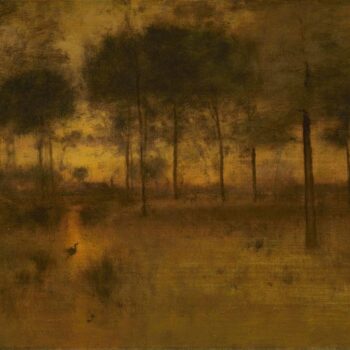 George Inness - The home of the Heron