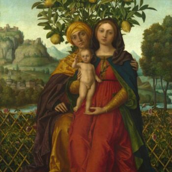 Gerolamo dai Libri - The Virgin and Child with Saint Anne