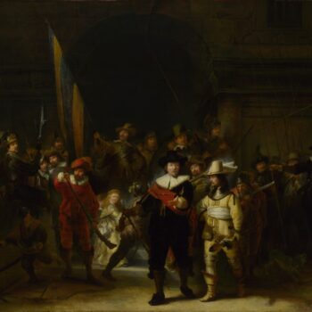 Gerrit Lundens (after Rembrandt) - The Company of Captain Banning Cocq (The Nightwatch)