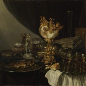 Gerrit Willemsz. Heda - Still Life with a Nautilus Cup