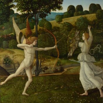 Gherardo di Giovanni del Fora - The Combat of Love and Chastity