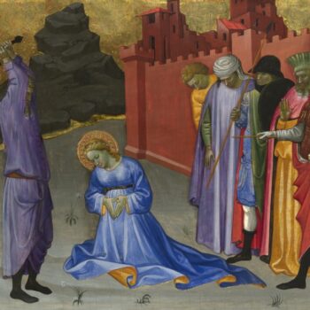 Gherardo di Jacopo Starnina (Master of the Bambino Vispo) - The Beheading of Saint Margaret