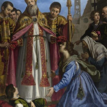 Giovanni Bilivert - Saint Zenobius revives a Dead Boy