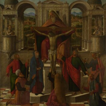 Giovanni Mansueti - Symbolic Representation of the Crucifixion
