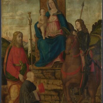 Giovanni Martini da Udine - The Virgin and Child with Saints