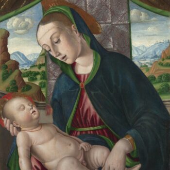 Giovanni Santi - The Virgin and Child