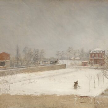 Giuseppe De Nittis - Winter Landscape