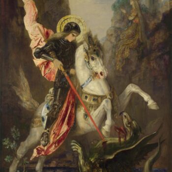 Gustave Moreau - Saint George and the Dragon