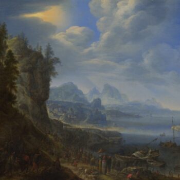 Herman Saftleven - Christ Teaching from Saint Peter's Boat