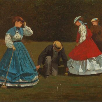 Homer - Croquet Scene