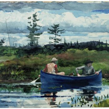 Homer - The blue boat