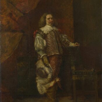 Ignacio de Leon y Escosura - A Man in 17th-Century Spanish Costume