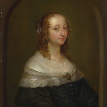 Imitator of Gonzales Coques - Portrait of a Woman