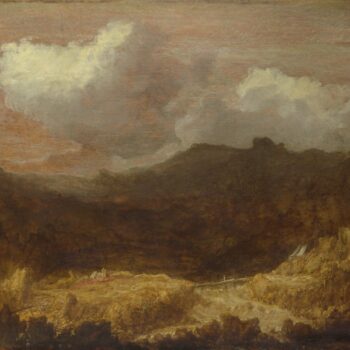 Imitator of Hercules Segers - A Mountainous Landscape