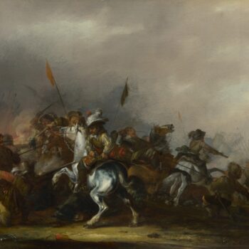 Jacob Weier - Cavalry attacked by Infantry