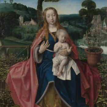 Jan Provoost - The Virgin and Child in a Landscape