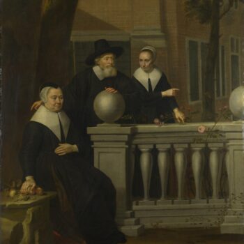 Jan van Bijlert - Portrait of an Elderly Man and Two Women