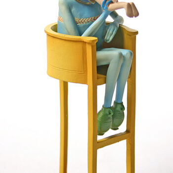 Devil On Night Chair by Hieronymus Bosch from Garden of Earthly Delights