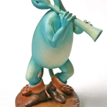 Blue Flutist by Hieronymus Bosch