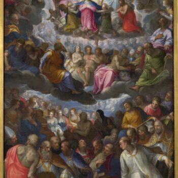 Johann Rottenhammer - The Coronation of the Virgin