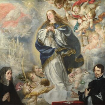 Juan de Valdes Leal - The Immaculate Conception with Two Donors