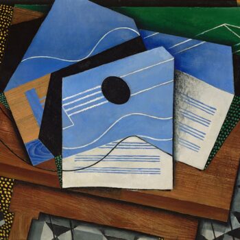 Juan Gris - Guitar on a table