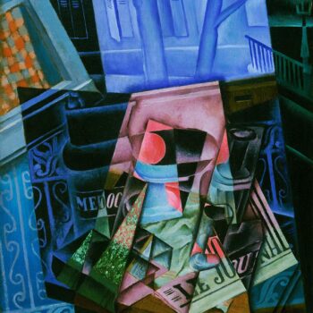 Juan Gris - Still Life before an Open Window