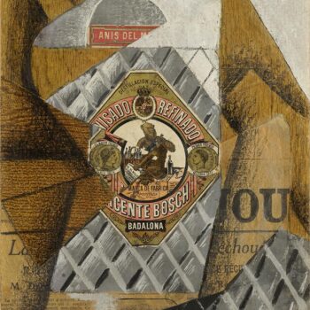 Juan Gris - The Bottle of Anjos del Mono