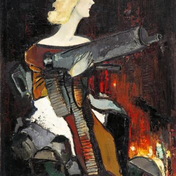 Karlis Padegs - Madonna with a machine gun