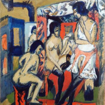 Kirchner - Nudes in the Studio