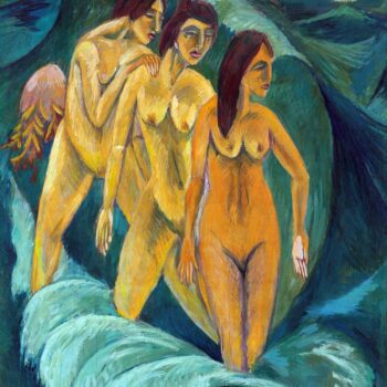 Kirchner - Three bathers