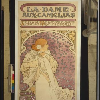 La Dame aux Camelias Sarah Bernhardt Original Scan 1