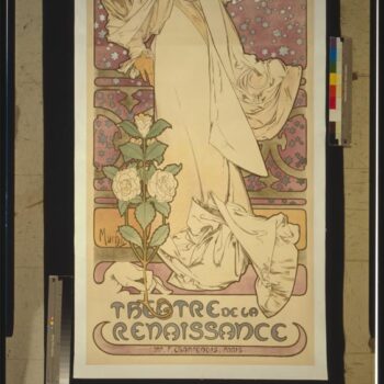 La Dame aux Camelias Sarah Bernhardt Original Scan 2