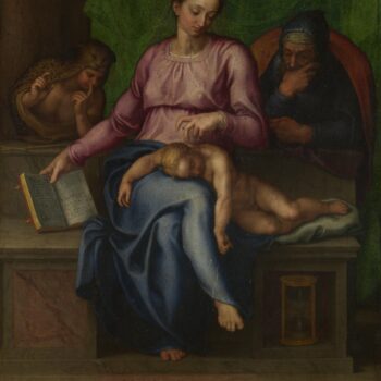 Marcello Venusti (after Michelangelo) - The Holy Family (Il Silenzio)