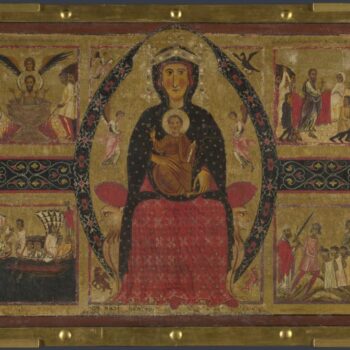 Margarito of Arezzo - The Virgin and Child Enthroned, with Narrative Scenes