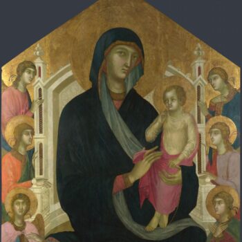 Master of the Casole Fresco - The Virgin and Child with Six Angels