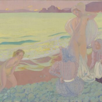 Maurice Denis - On the Beach of Trestrignel