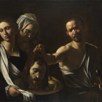 Michelangelo Merisi da Caravaggio - Salome receives the Head of Saint John the Baptist