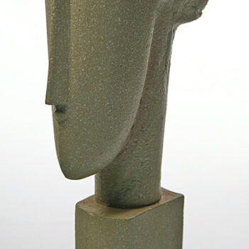 Abstract Head Statue (1911 - 1912) by Modigliani