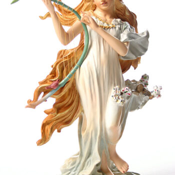 Spring Maiden from Four Seasons by Mucha