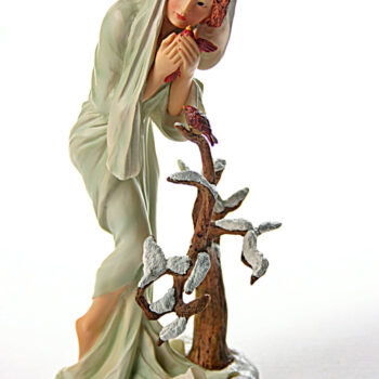 Winter Maiden from Four Seasons by Mucha