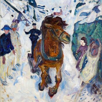 Munch - Galloping Horse