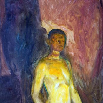 Munch - Self-Portrait in hell