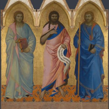 Nardo di Cione - Three Saints