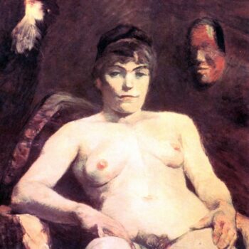 Nude by Toulouse-Lautrec