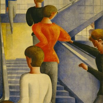 Oskar Schlemmer - Bauhaus Stairway