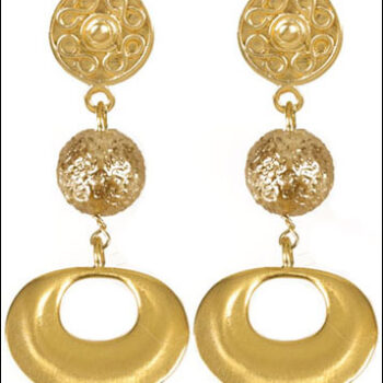 Pre Columbian Golden earrings